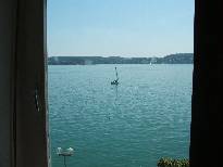 Blick aus dem Hotelfenster