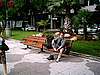 ...warm ist´s. Also runter mit den Hosenbeinen...