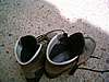 ...Schuhe aus...