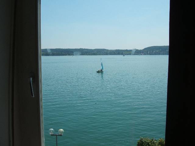 Blick aus dem Hotelfenster